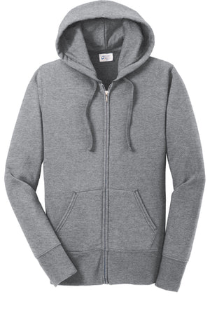 LPC78ZH  and PC78ZH Port & Company® Core Fleece Full-Zip Hooded Sweatshirt-EMBROIDERY