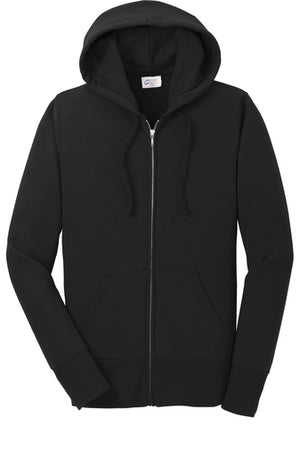 LPC78ZH  and PC78ZH Port & Company® Core Fleece Full-Zip Hooded Sweatshirt-EMBROIDERY