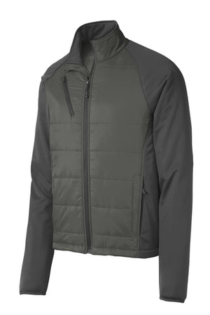J787/L787 Port Authority® Hybrid Soft Shell Jacket-EMBROIDERY