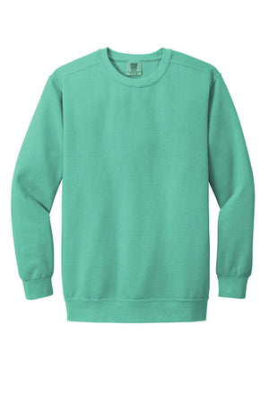566 Comfort Colors ® Ring Spun Crewneck Sweatshirt-WHITE IMPRINT