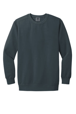 566 Comfort Colors ® Ring Spun Crewneck Sweatshirt-WHITE IMPRINT