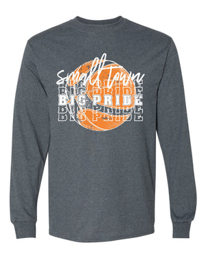 BMS Gildan - DryBlend® 50/50 Long Sleeve T-Shirt - 8400 Small Town/Big Pride