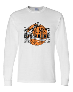 BMS Gildan - DryBlend® 50/50 Long Sleeve T-Shirt - 8400 Small Town/Big Pride