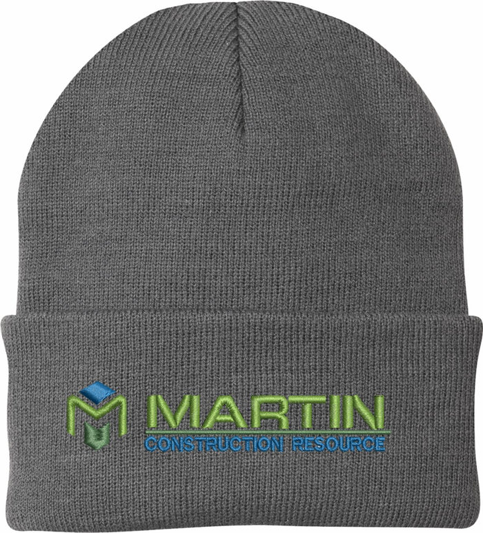Martin Construction Resources CP90  Port & Company® - Knit Cap- Embroidered