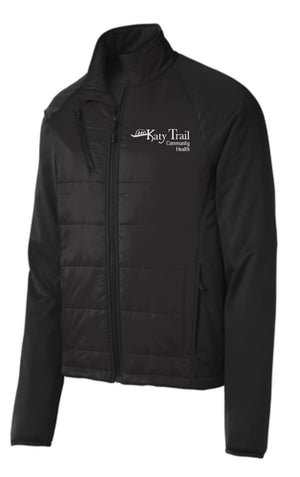 J787/L787 Port Authority® Hybrid Soft Shell Jacket-EMBROIDERY
