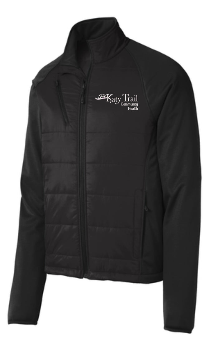 J787/L787 Port Authority® Hybrid Soft Shell Jacket-EMBROIDERY