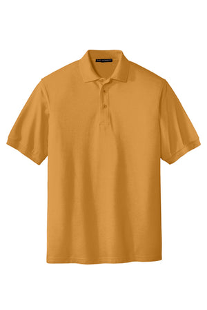 K500/L500 Port Authority® Silk Touch™ Polo- BLACK Embroidery