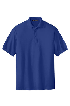 K500/L500 Port Authority® Silk Touch™ Polo--WHITE Embroidery