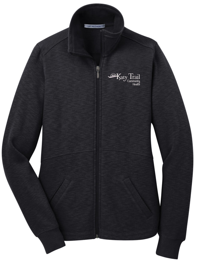 L293  Port Authority® Ladies Slub Fleece Full-Zip Jacket