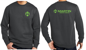 Martin Energy Group DT6104 District® V.I.T.™ Fleece Crew- Screen Print