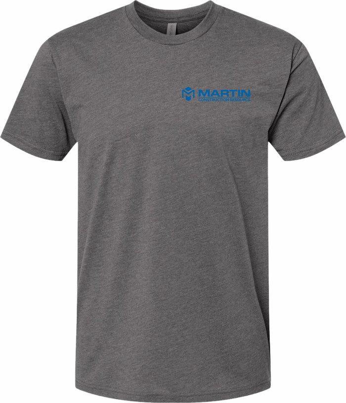Martin Construction Resources NL6210  Next Level Apparel® Unisex CVC Tee-Screen Print