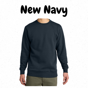 The Homebody Club-embroidered crewneck