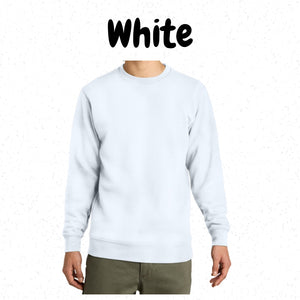 I'm Literally Just A Girl - embroidered crewneck