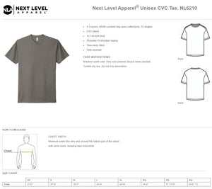 Martin Energy Group NL6210  Next Level Apparel® Unisex CVC Tee-Screen Print