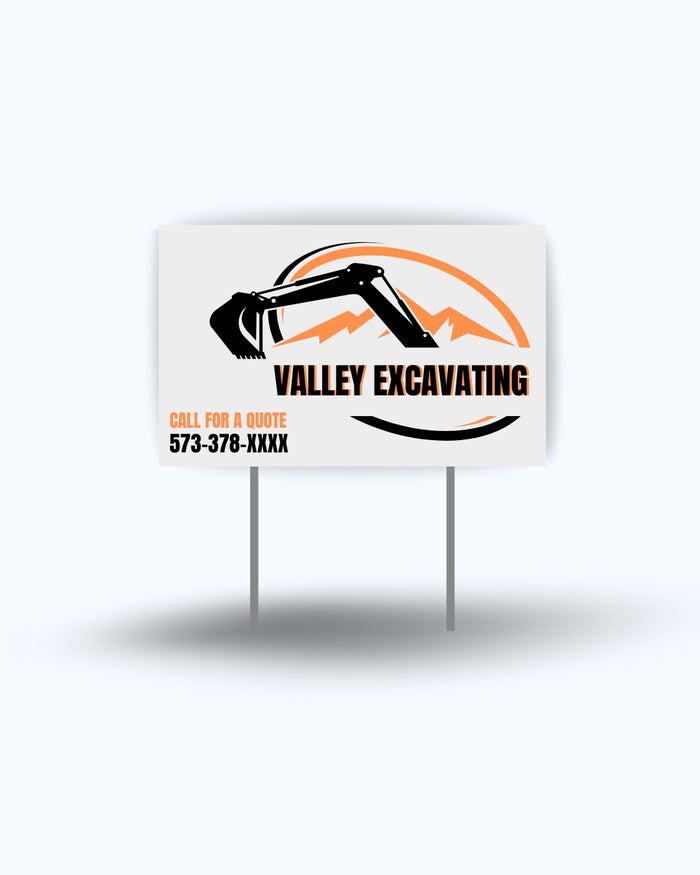 Yard Signs with Stakes