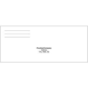 # 9 Envelopes - 500 / Black / #9 Regular White - envelope