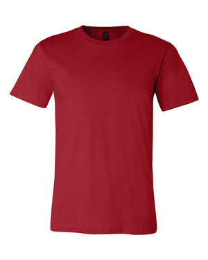BELLA + CANVAS - Unisex Jersey Tee - 3001-(WHITE IMPRINT)