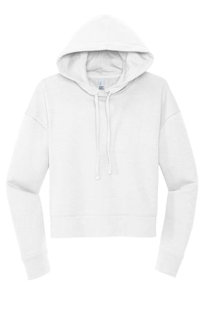DT6101 District® Women’s V.I.T.™ Fleece Hoodie- BLACK IMPRINT