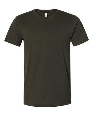 BELLA + CANVAS - Unisex Jersey Tee - 3001-(WHITE IMPRINT)