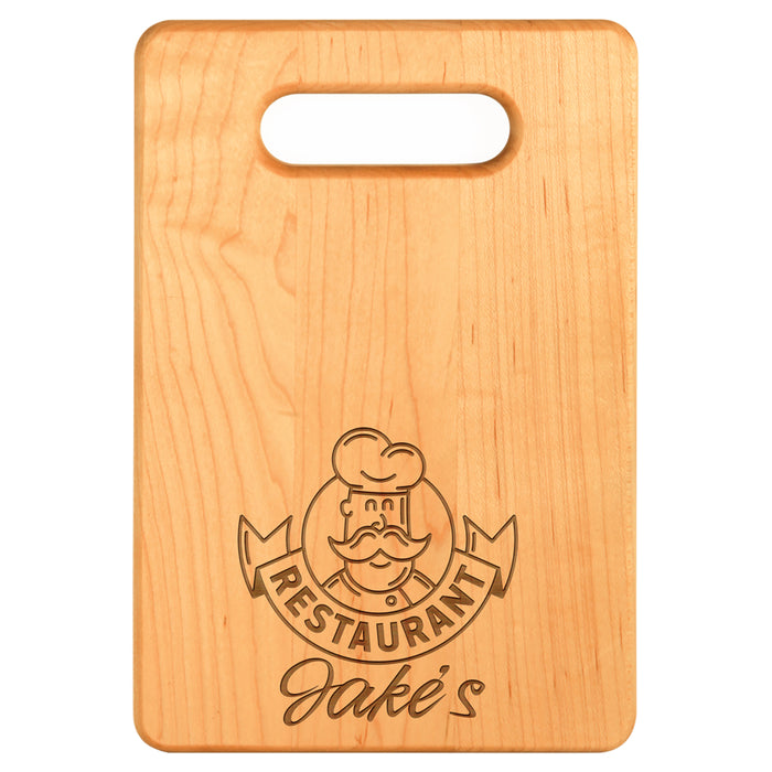 9" x 6" Maple Cutting Board - Custom Engraved