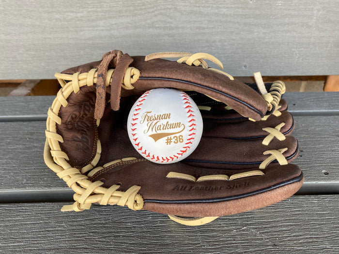 Laser-Engraved Baseballs