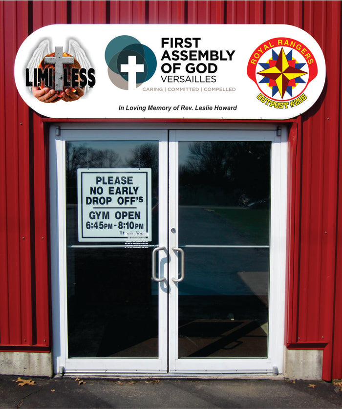 Aluminum Sign - 5 Year Guarantee