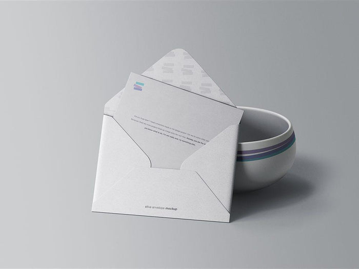 Greeting Cards with Blank A7 Envelope  - 7"x 10" Pre-Scored to Fold to 5" x 7"
