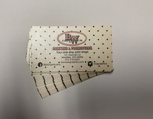 Business Cards - Petallics Digital Print - Business Cards
